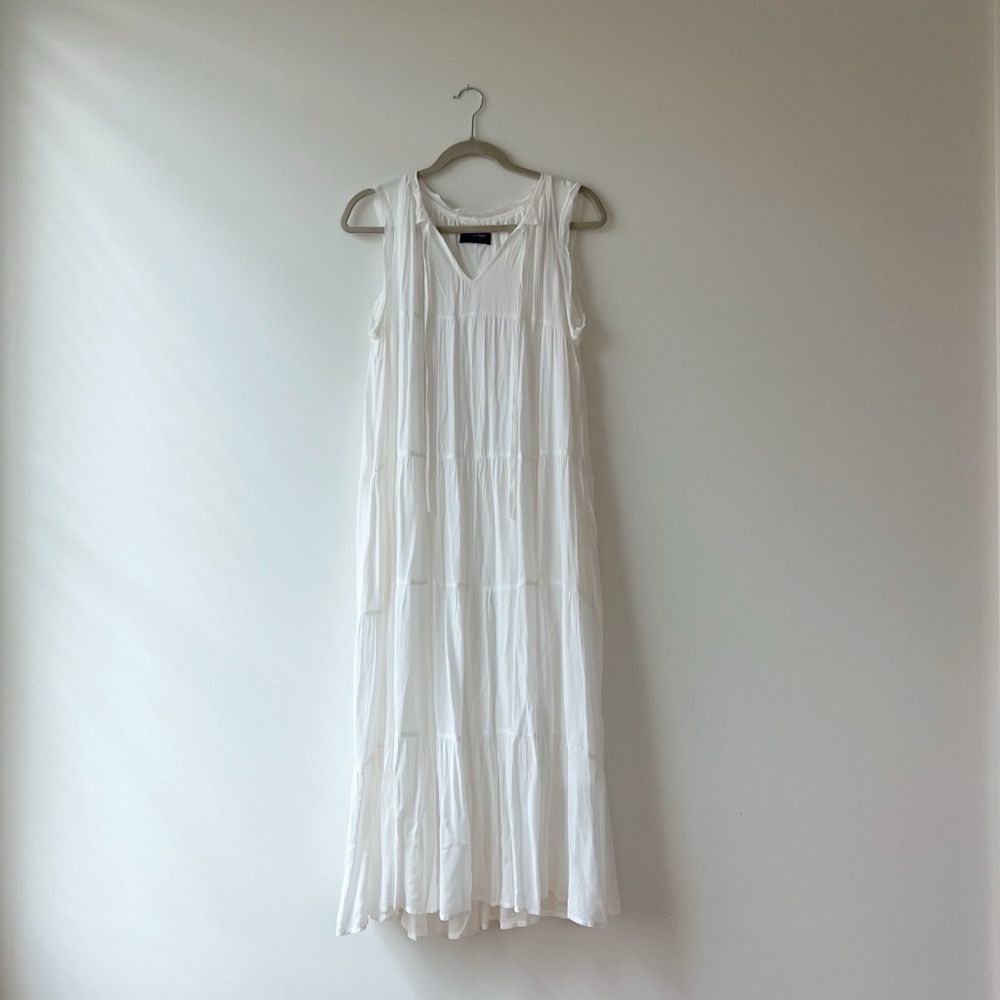 White midi dress!